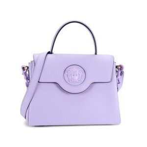 VERSACE
La Medusa Leather Top Handle Bag